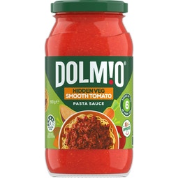 Dolmio Smooth Tomato with Hidden Veg Pasta Sauce 500g Jar image