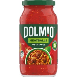DOLMIO Meatballs Pasta Sauce 500g image