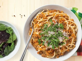 Seven Vegetable Pork Bolognese