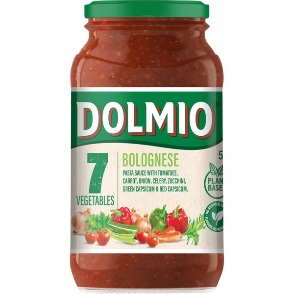 Dolmio 7 Vegetables Bolognese Pasta Sauce 500g Dolmio AU