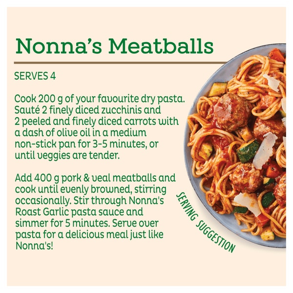 Dolmio Nonna's Roast Garlic Pasta Sauce 500g