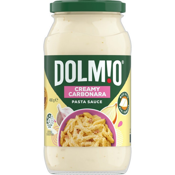 Dolmio Creamy Carbonara Pasta Sauce 490g