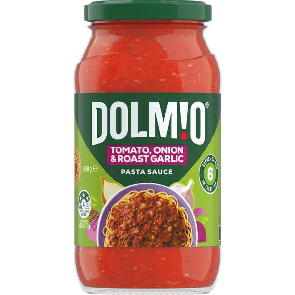 Dolmio Extra Tomato, Onion & Roast Garlic Pasta Sauce 500g