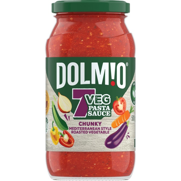 Dolmio 7 Vegetables Mediterranean Style Pasta Sauce 500g