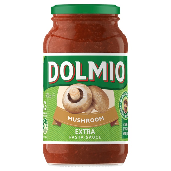 Dolmio Extra Mushroom Pasta Sauce 500g