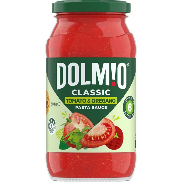 Dolmio Classic Tomato & Oregano Pasta Sauce 500g