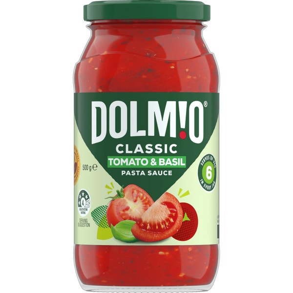 Dolmio Classic Tomato with Basil Pasta Sauce 500g