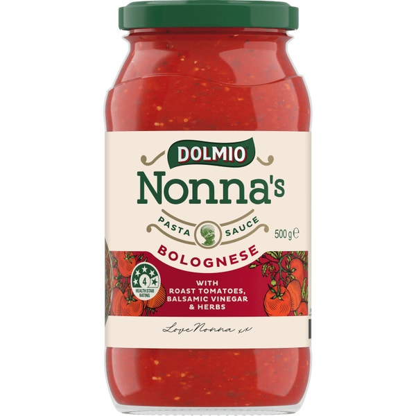 Dolmio Nonna's Bolognese Pasta Sauce 500g