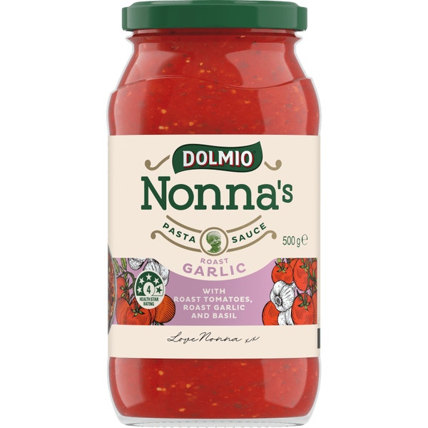 Dolmio Nonna's Roast Garlic Pasta Sauce 500g