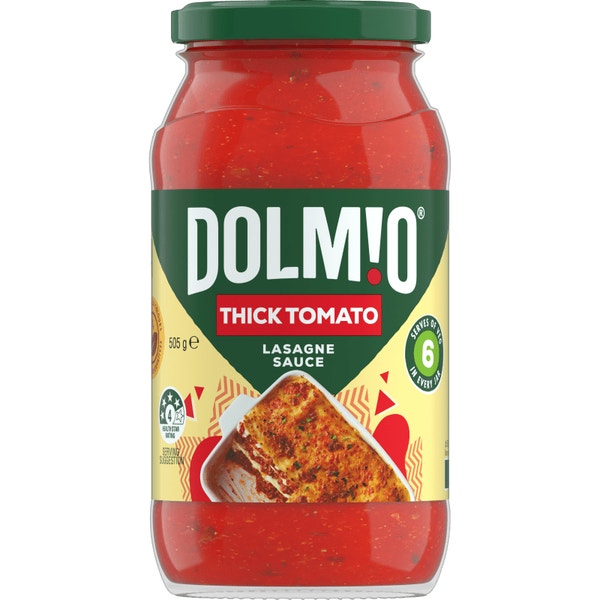 Dolmio Thick Tomato Lasagne Sauce 505g