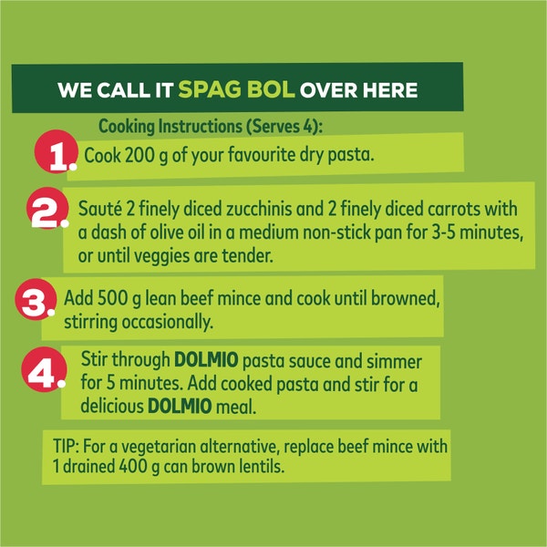 Dolmio Extra Tomato, Onion & Roast Garlic Pasta Sauce 500g