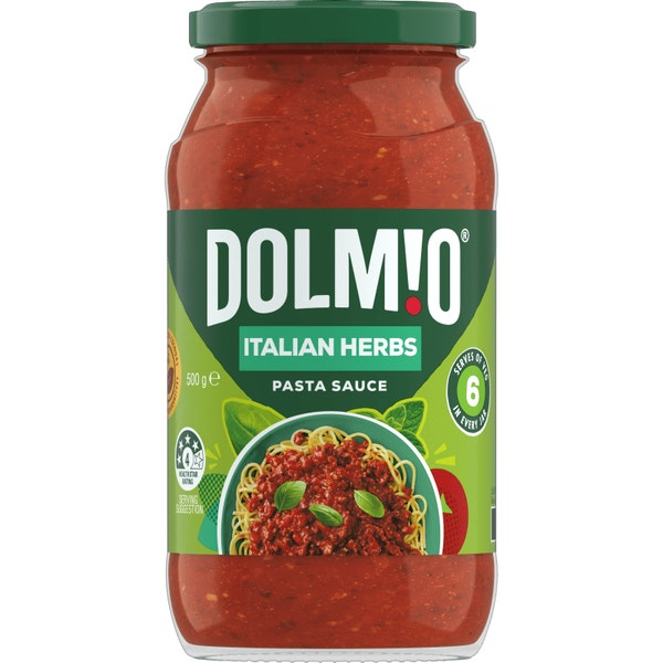 Dolmio Extra Italian Herbs Pasta Sauce 500g