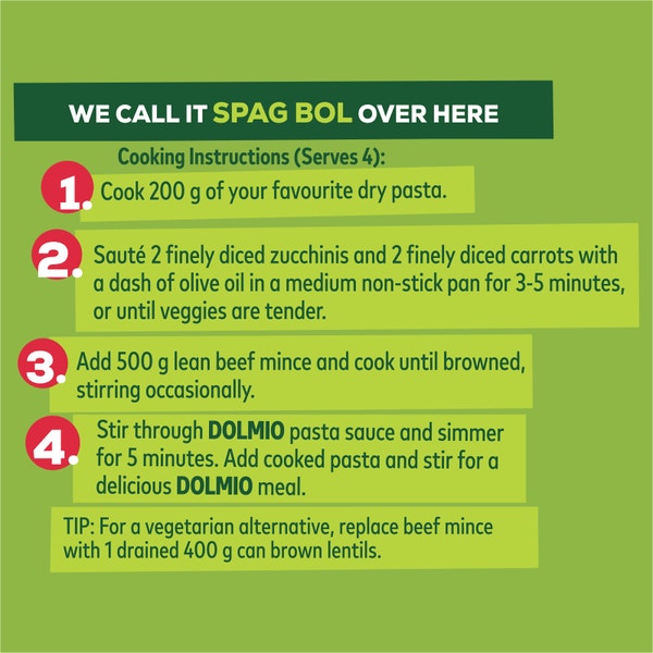 Dolmio Extra Bolognese Pasta Sauce 500g